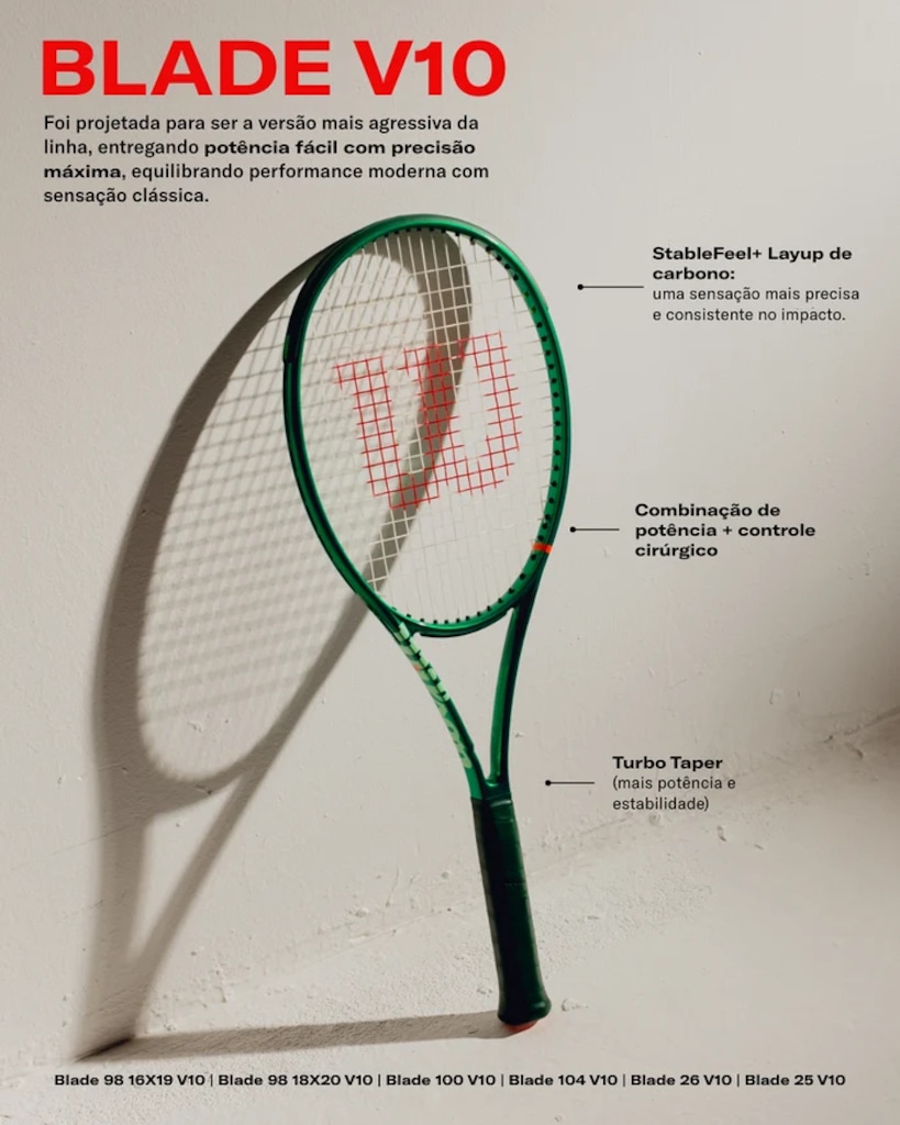Imagem 3 do produto Raquete Wilson Blade 98 V10
