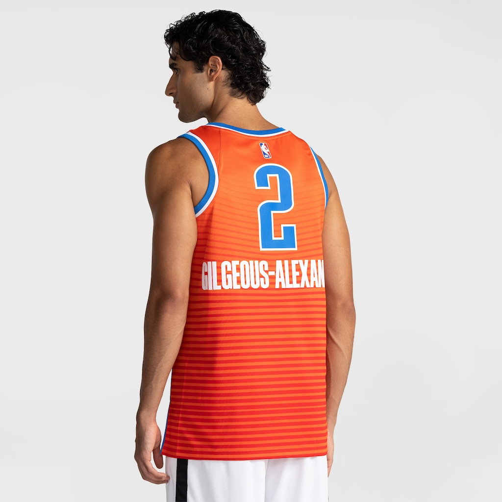 Imagem 2 do produto Camiseta Regata Nike NBA Shai Gilgeous-Alexander Oklahoma City Thunder Statement Edition Masculina