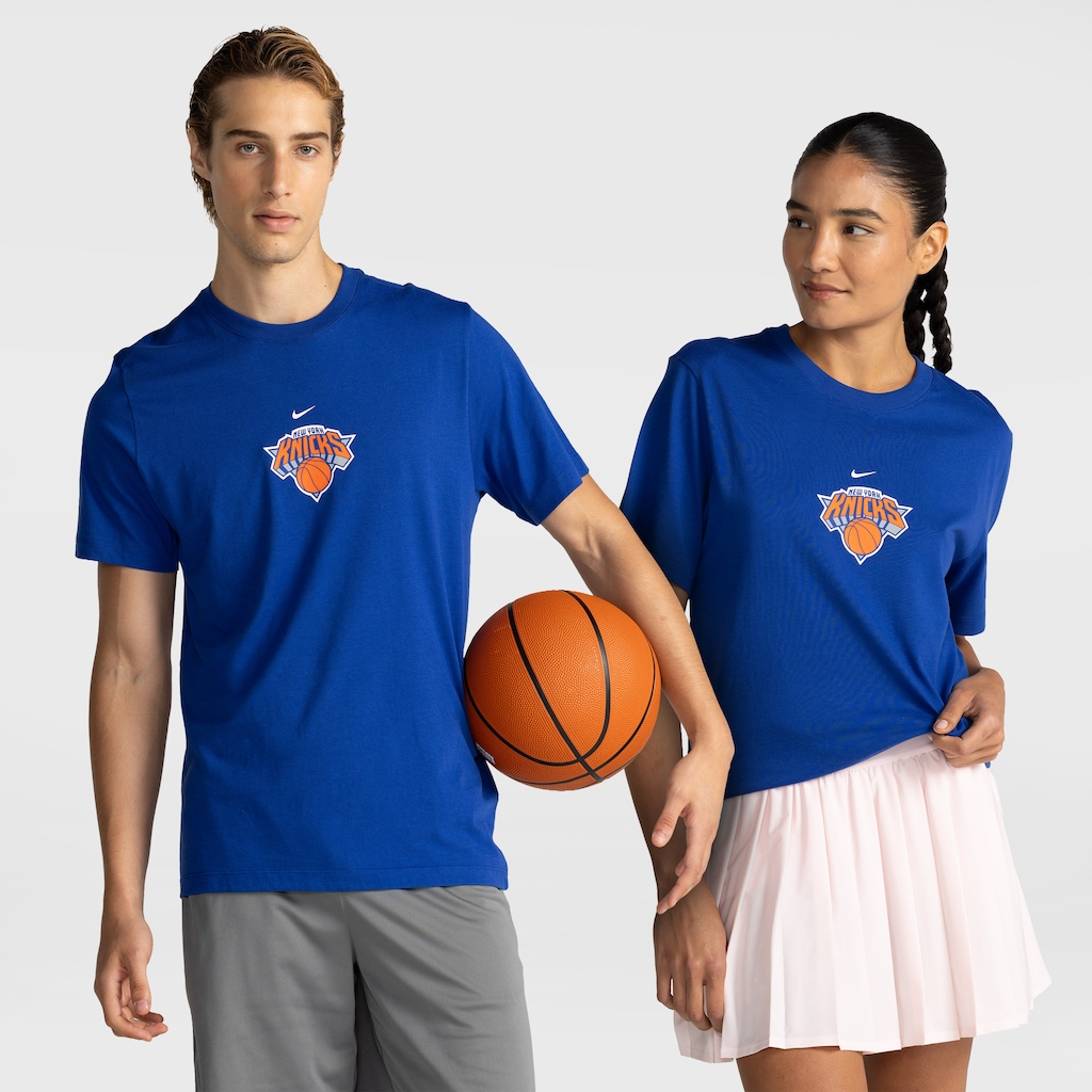 Imagem 1 do produto Camiseta do New York Knicks Nike Logo Unissex