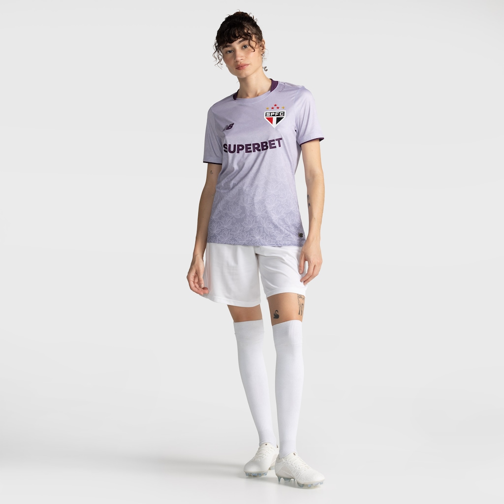 Imagem 3 do produto Camisa do São Paulo III Lótus 2026/27 New Balance Jogador Feminina