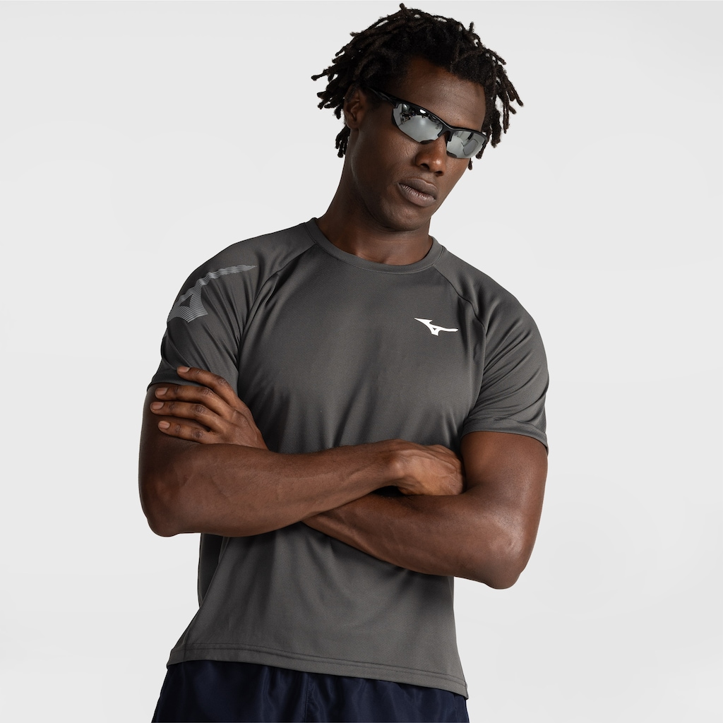 Imagem 1 do produto Camiseta Mizuno Run Easy 6 Unissex Corrida