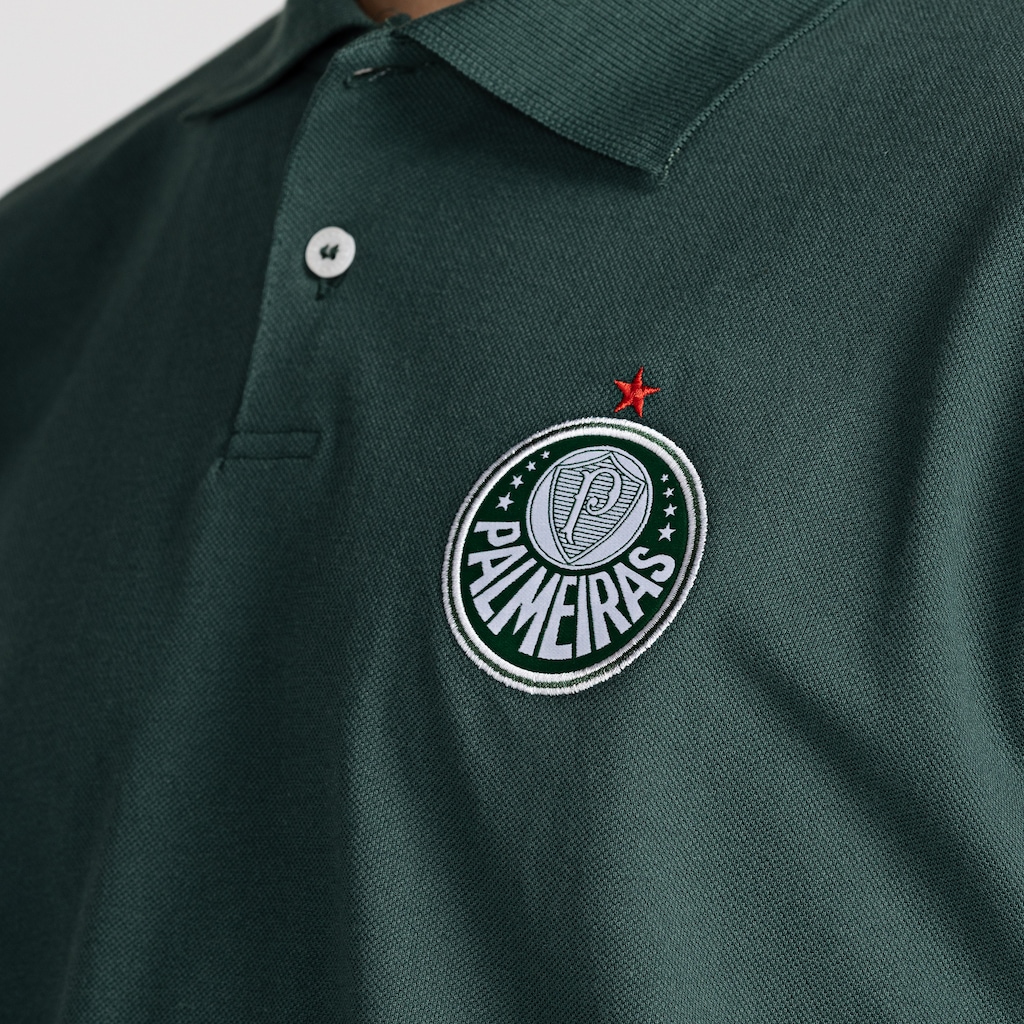 Imagem 4 do produto Camisa Polo do Palmeiras Alviverde Betel - Masculina