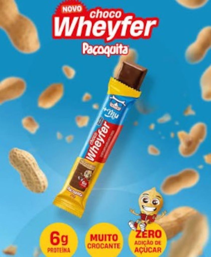Imagem 3 do produto Barra de Proteína Wheyfer Mais Mu Paçoquita