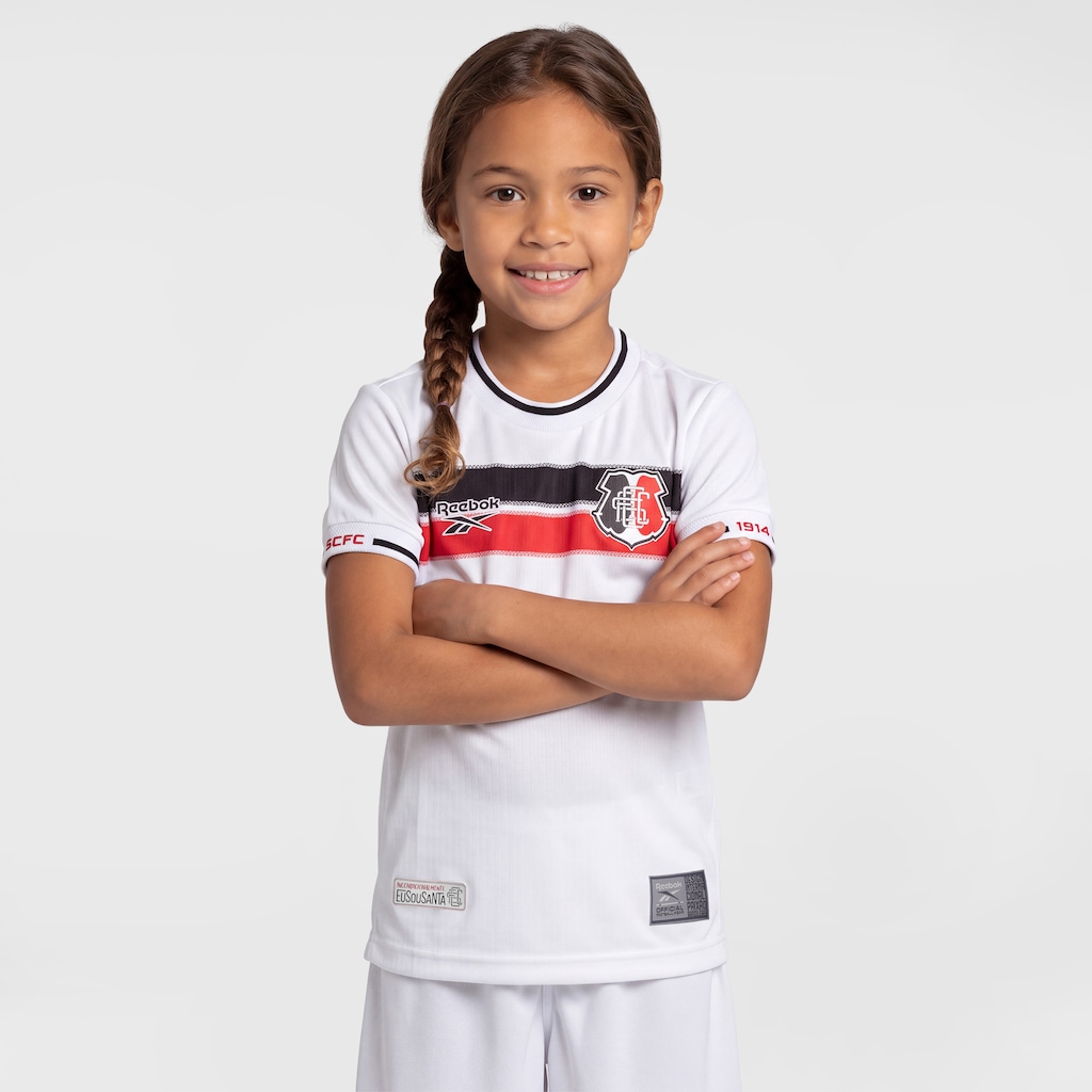 Imagem 4 do produto Camisa do Santa Cruz II 2026/27 Reebok Torcedor Infantil