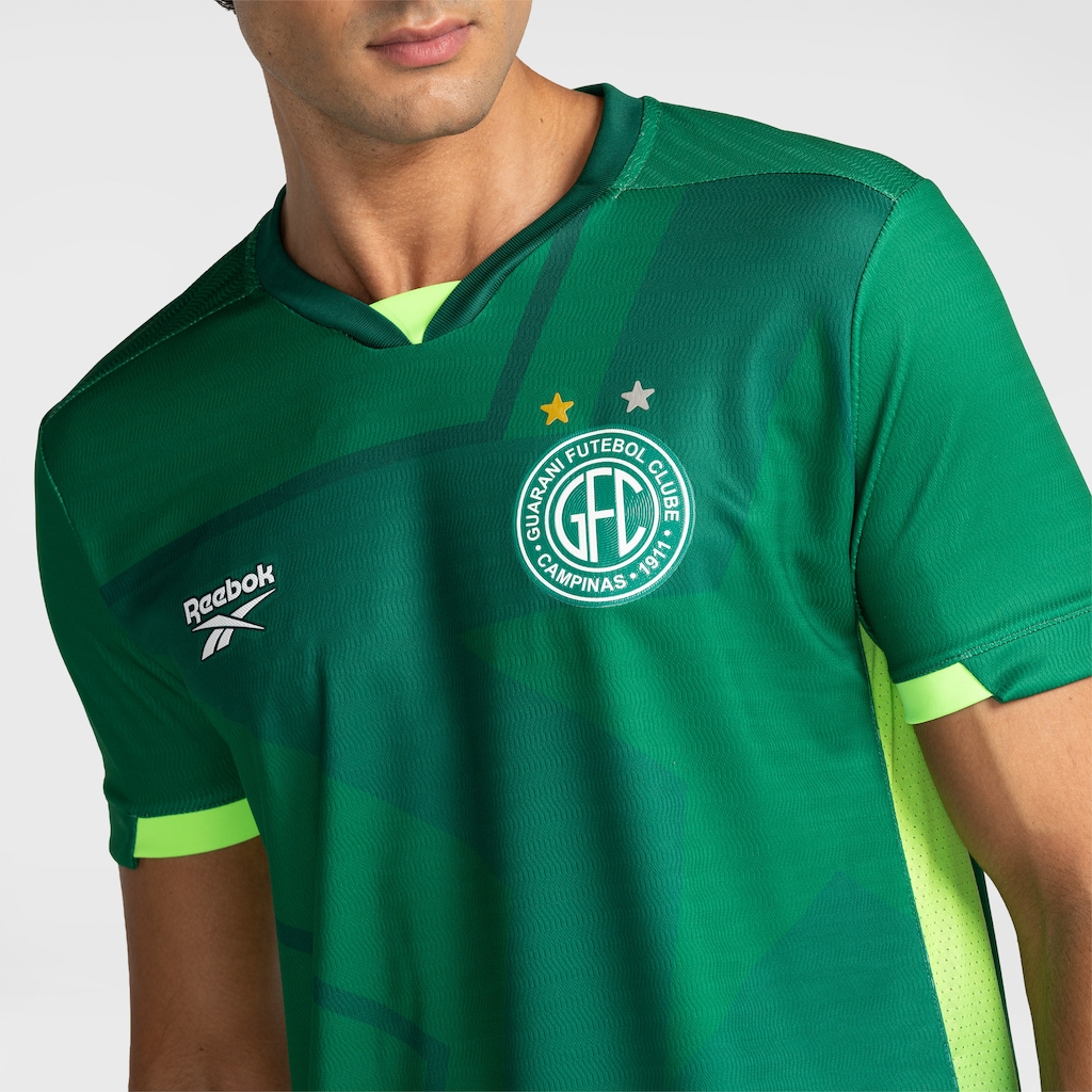 Imagem 4 do produto Camisa do Guarani I 2026/27 Reebok Torcedor Masculina