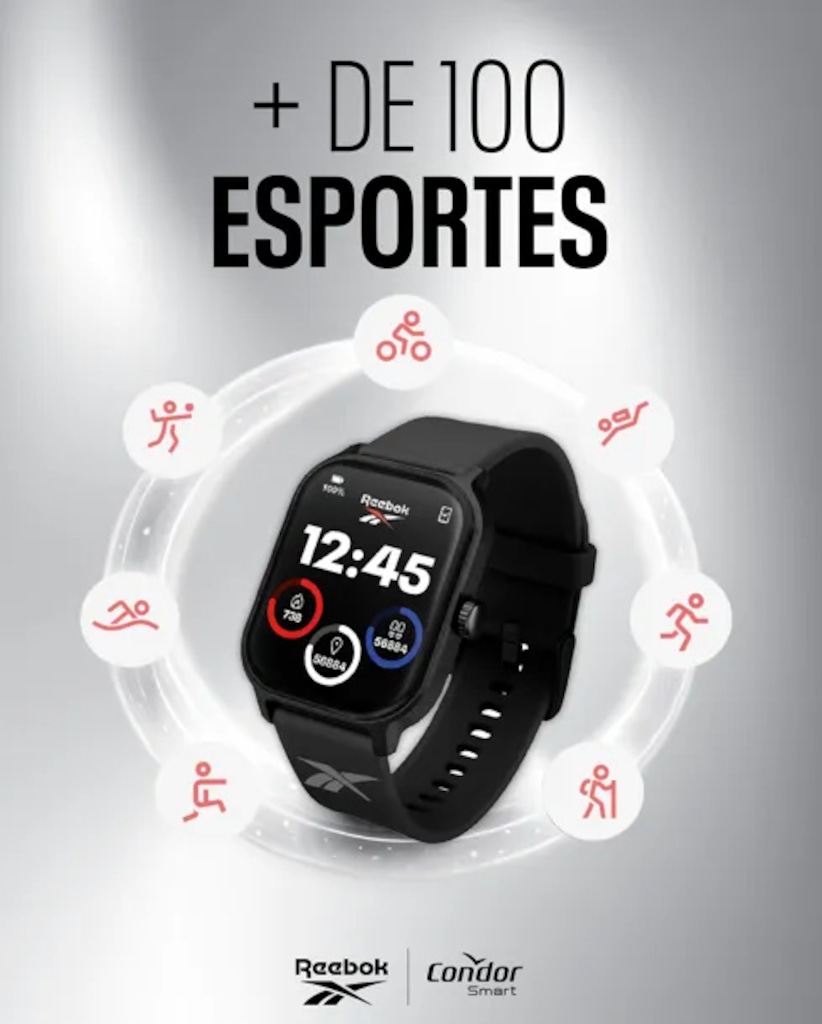 Imagem 5 do produto Monitor Cardíaco Reebok Cosmartraa 8p