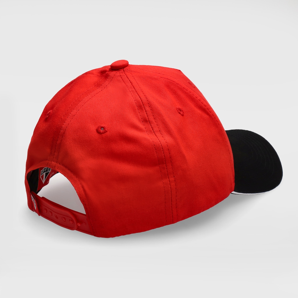 Imagem 2 do produto Boné Unissex do São Paulo Super Cap Silk Bordado Aba Curva