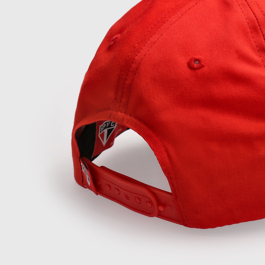 Imagem 4 do produto Boné Unissex do São Paulo Super Cap Silk Bordado Aba Curva