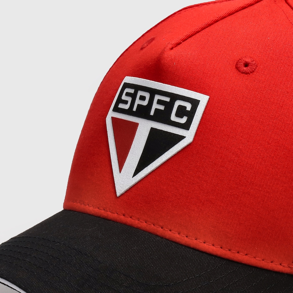Imagem 3 do produto Boné Unissex do São Paulo Super Cap Silk Bordado Aba Curva