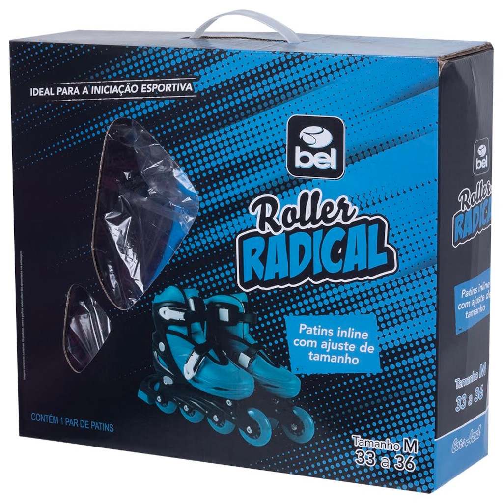 Imagem 4 do produto Patins Infantil Inline Bel Rollers Radical