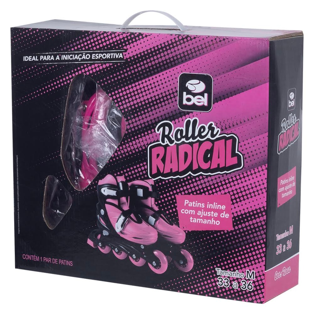 Imagem 4 do produto Patins Inline Infantil Bel Rollers Radical