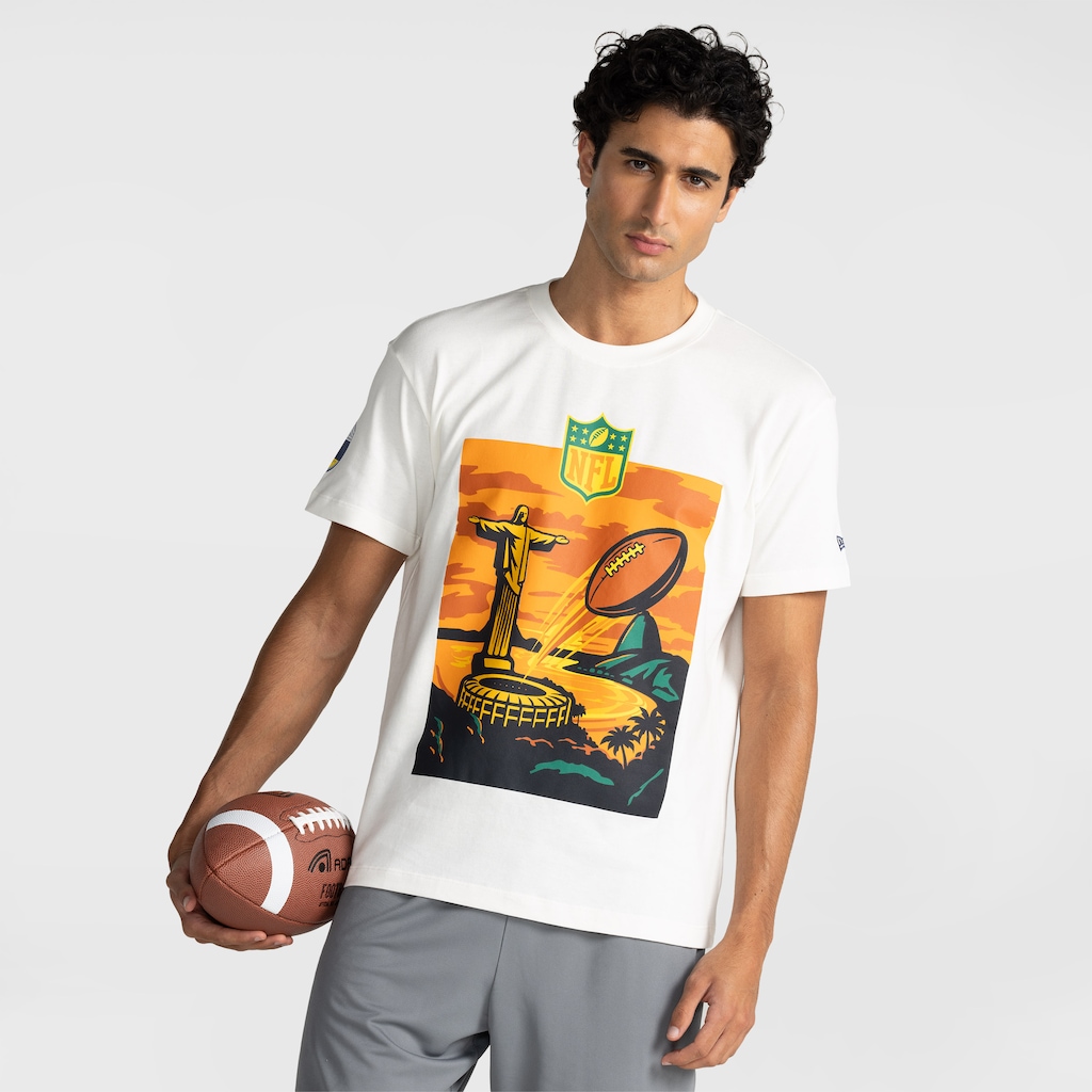 Imagem 1 do produto Camiseta NFL Brasil Crist GM 26 Unissex