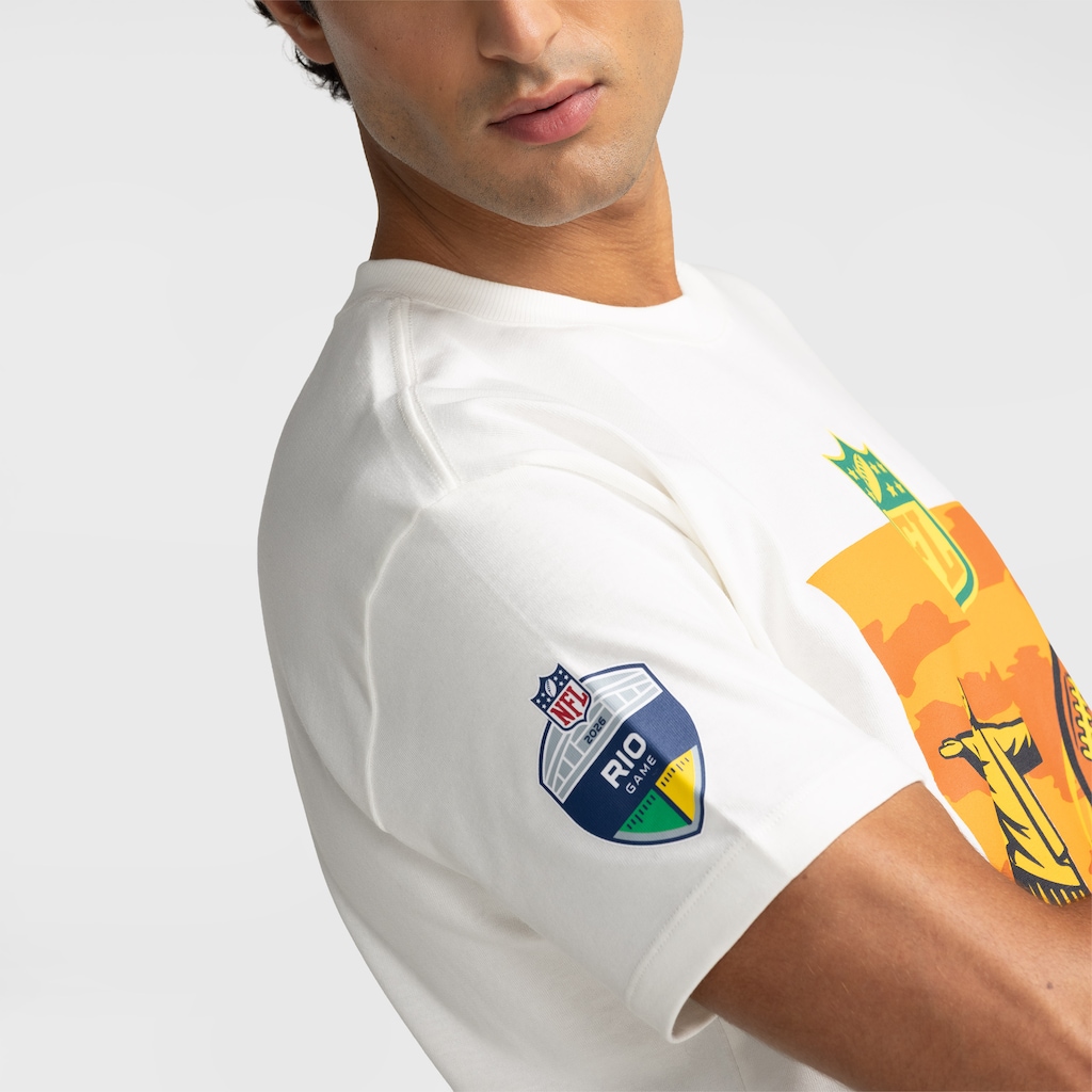 Imagem 3 do produto Camiseta NFL Brasil Crist GM 26 Unissex