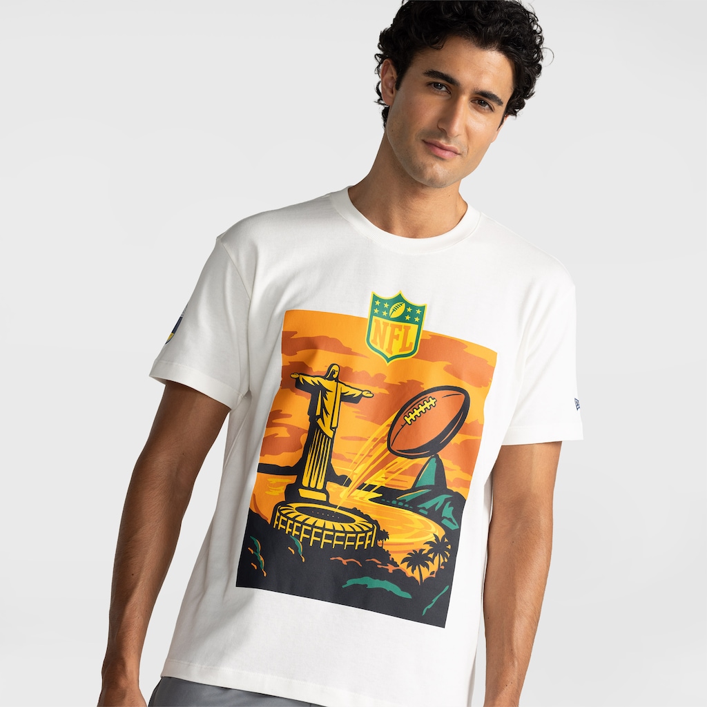 Imagem 4 do produto Camiseta NFL Brasil Crist GM 26 Unissex
