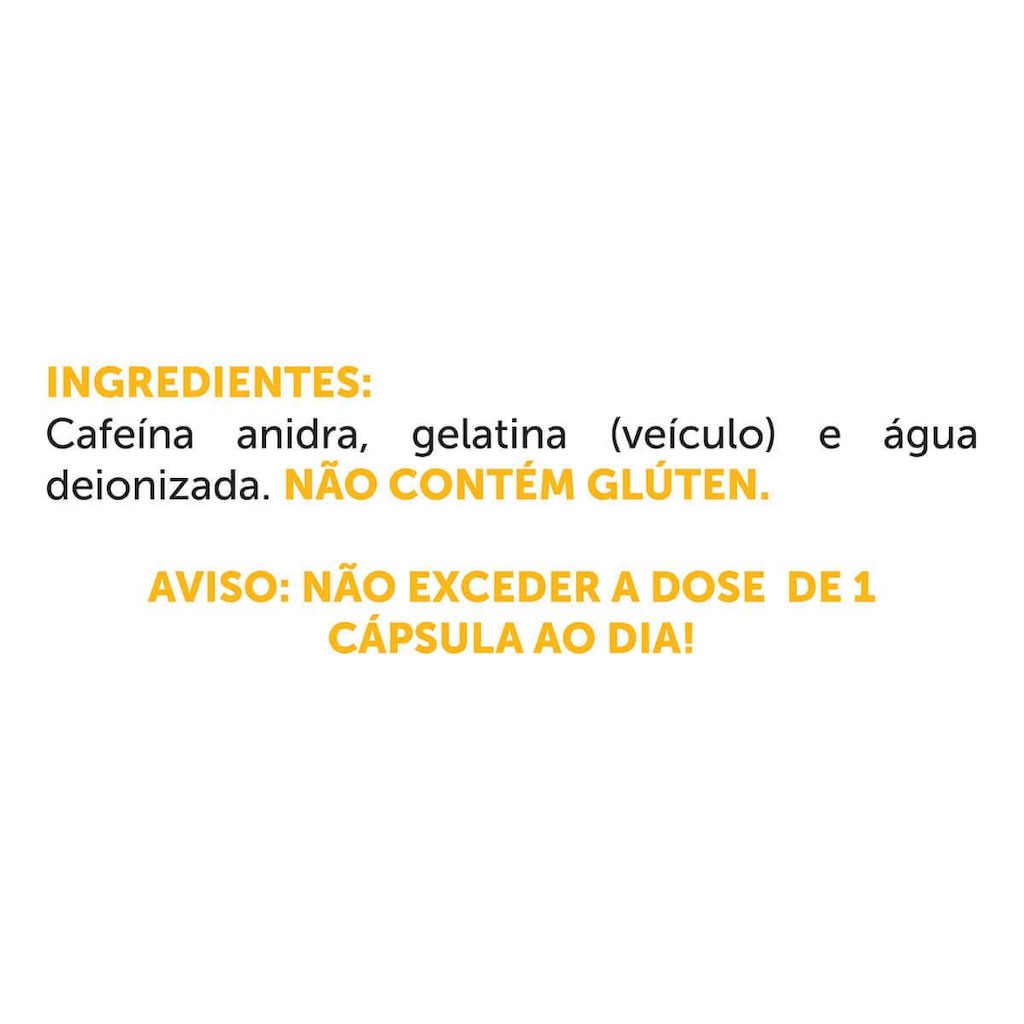 Imagem 2 do produto Pré-Treino Stim Caffe BRN Foods - 60 Cápsulas
