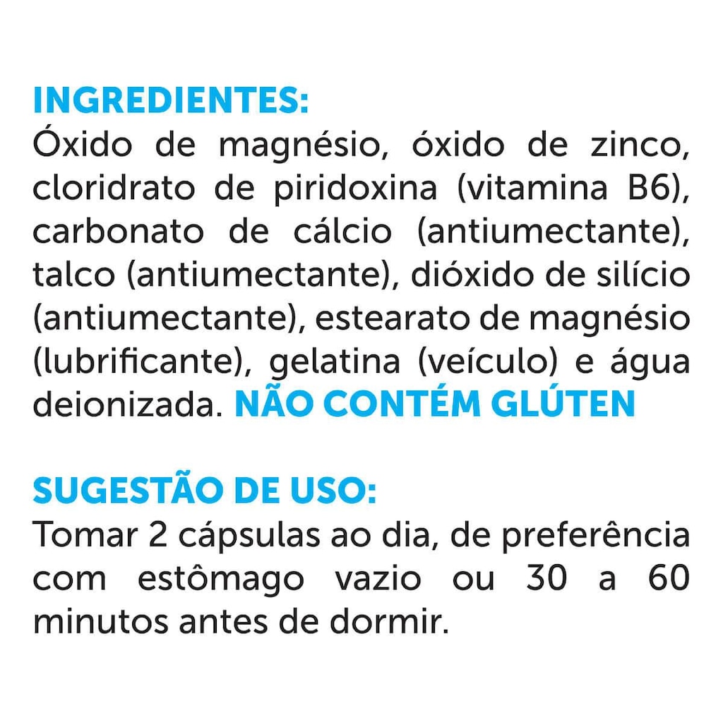 Imagem 2 do produto Suplemento ZMA BRN Foods Testo - 120 Cápsulas