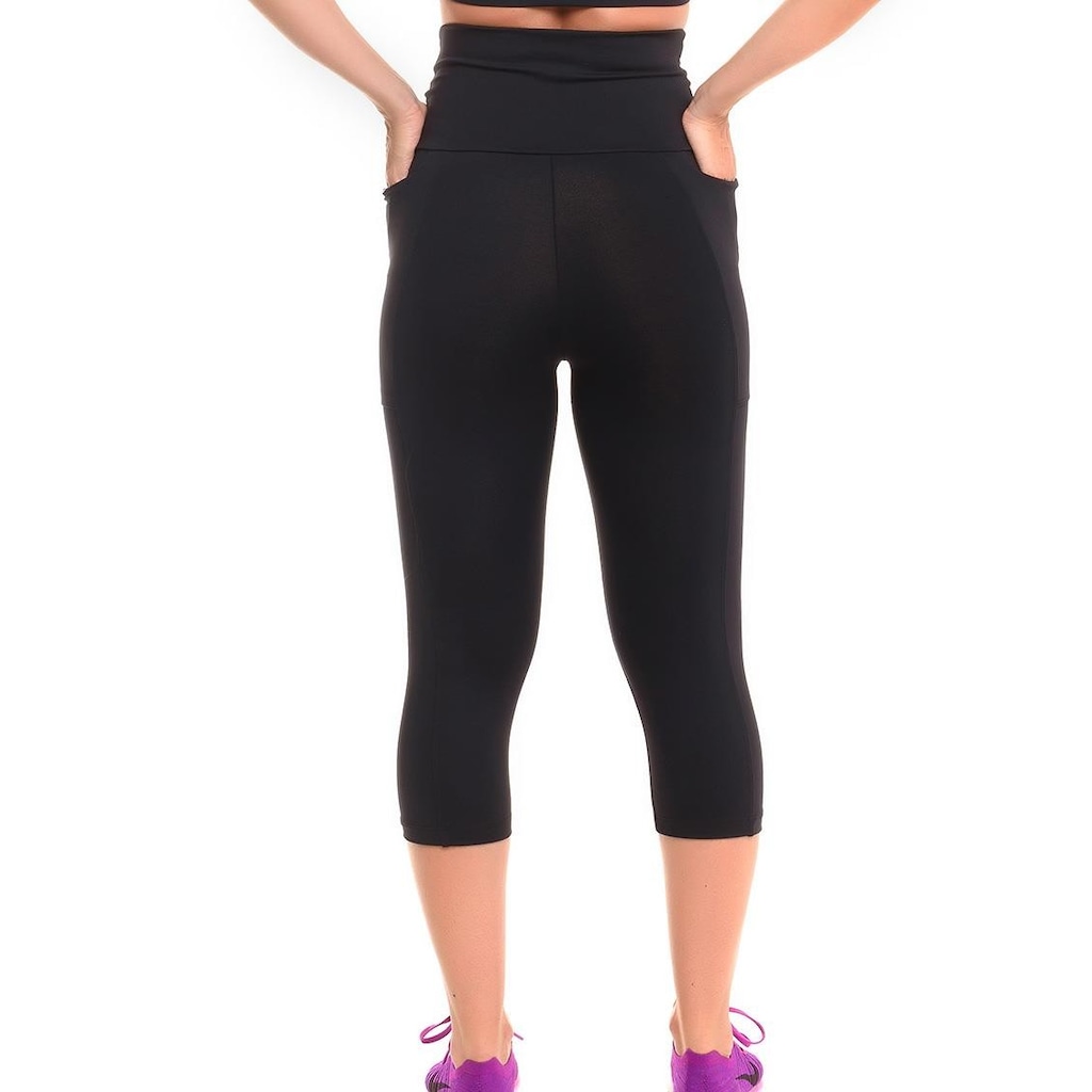 Imagem 4 do produto Calça Corsário Sandy Fitness Run com Proteção Solar UV50+ - Feminina