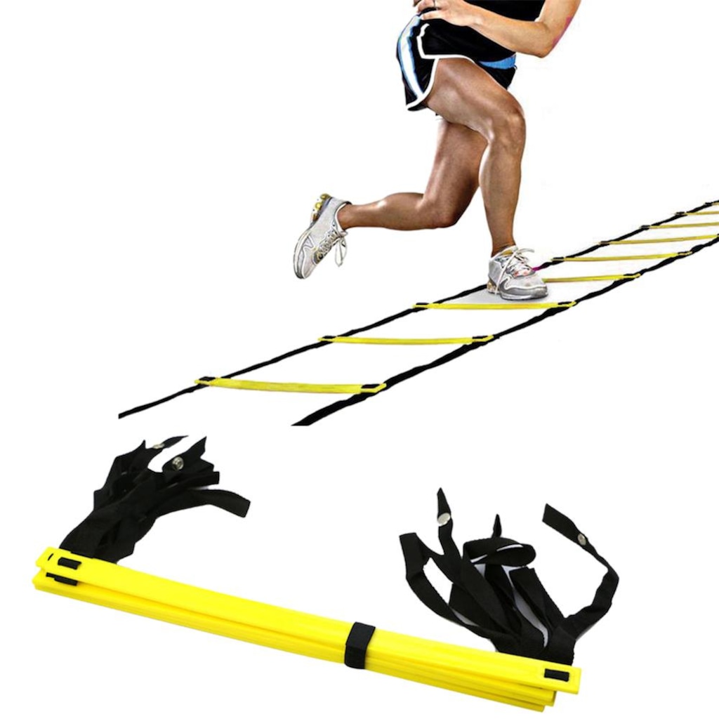 Imagem 2 do produto Kit Treinamento Funcional Yang Fit: Escada de Agilidade + Cones