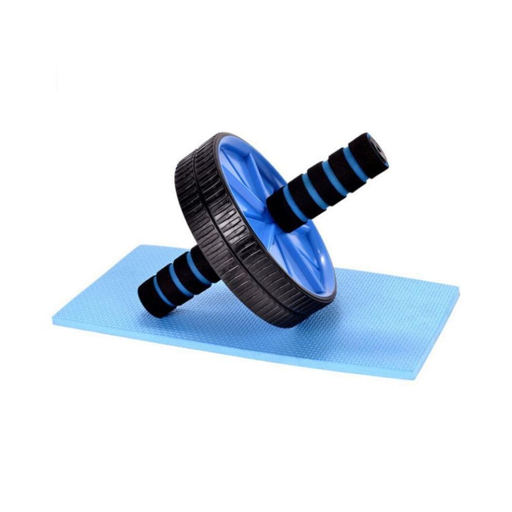 Imagem 2 do produto Roda Abdominal e Lombar Yangfit com Tapete de Apoio