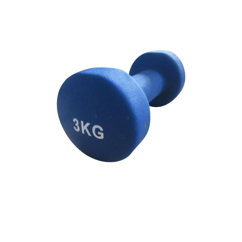 Imagem 3 do produto Kit Pelegrin: 2 Halteres Revestido com Neoprene Pelegrin PEL-03DB - 3kg