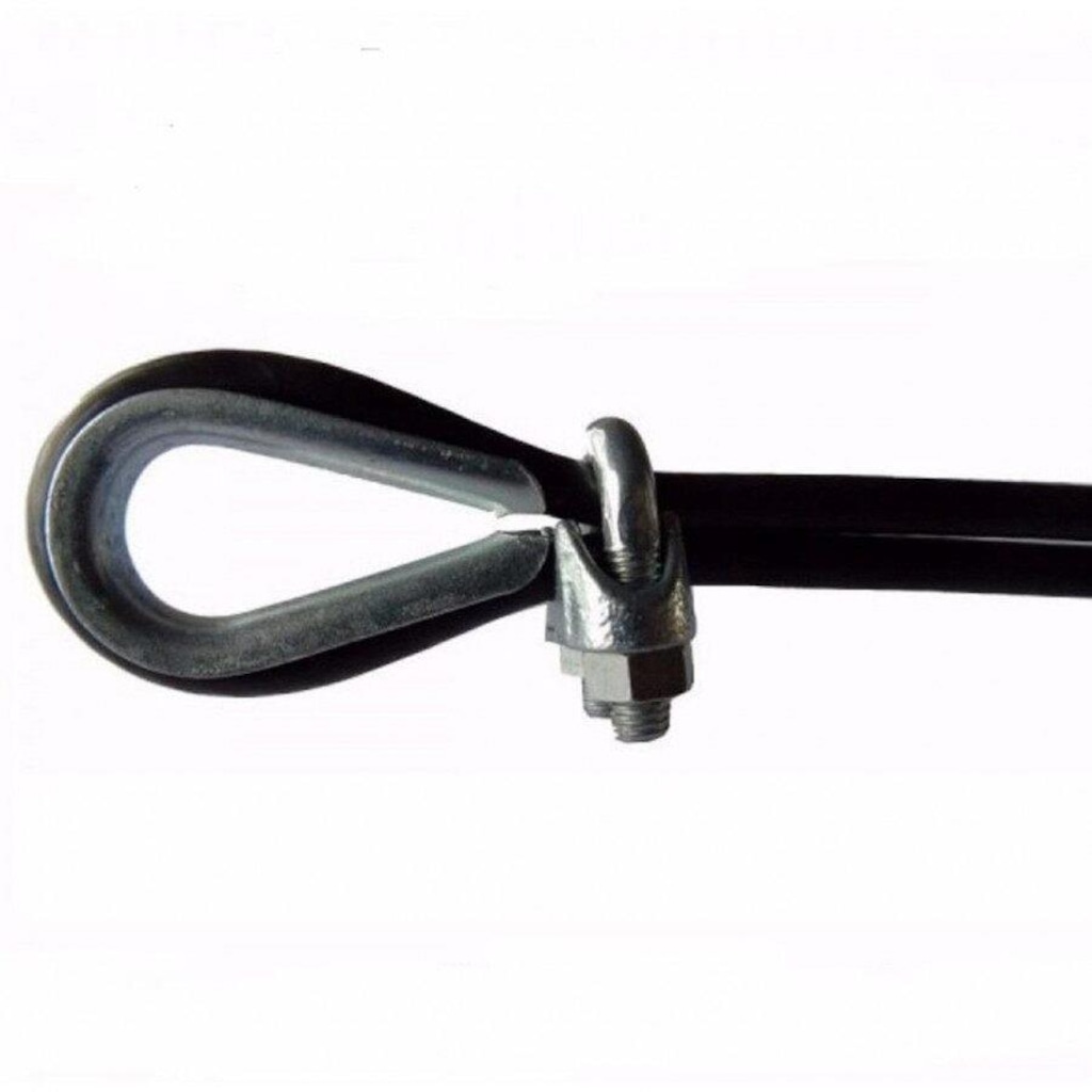 Imagem 4 do produto Kit 5 Grampos Clips Cabo de Aço Reparo Aparelho Academia