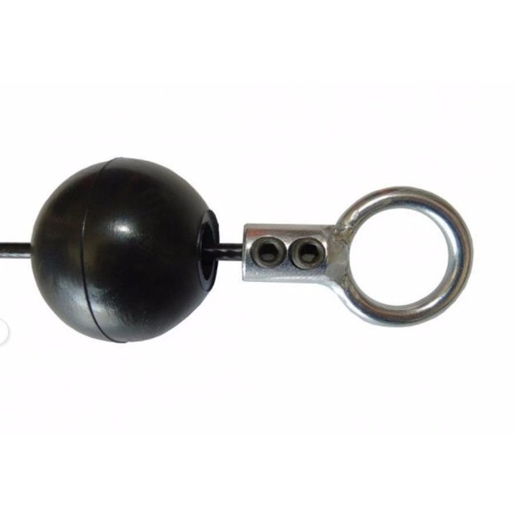 Imagem 4 do produto Kit Terminais para Cabo de Aço KL Master Academia - 5 Unidades