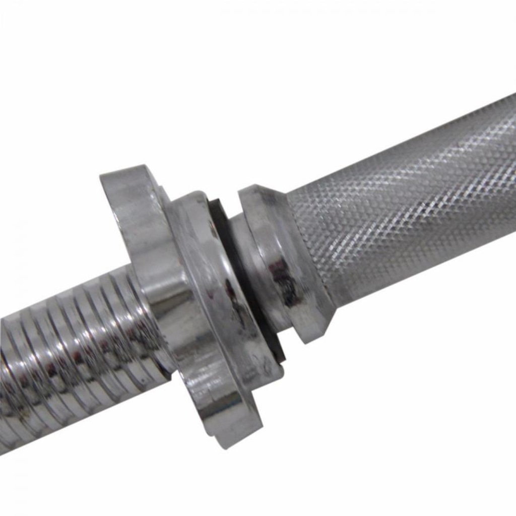 Imagem 2 do produto Barras KL Master Maciça Halteres para Musculação com Rosca Rápida - 40 cm - Par