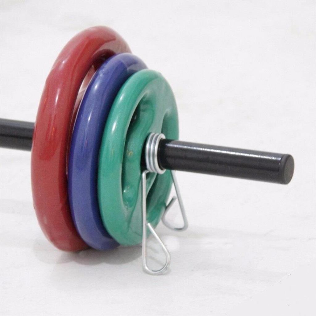 Imagem 4 do produto Barra com Presilhas KL Master Musculação Funcional Body Pump