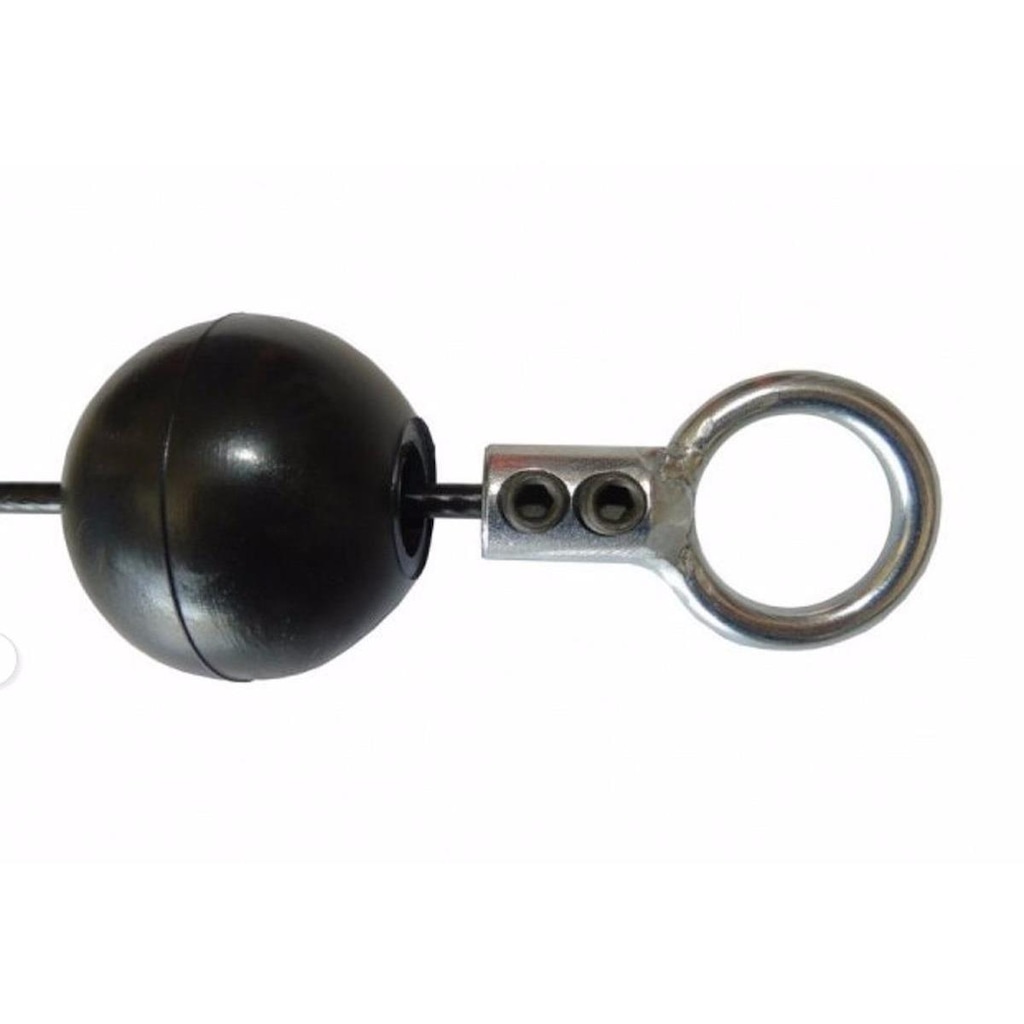 Imagem 4 do produto Kit 20 Bolas Terminal Cabo de Aço Bolinha Reparo