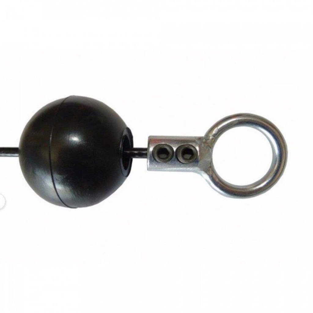 Imagem 3 do produto Kit 10 Bolas Terminal para Cabo de Aço Bolinha Reparo