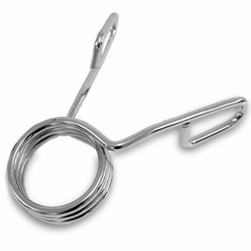 Imagem 4 do produto Kit 20 Presilhas Barra Grampo 3 Voltas 27.50 mm