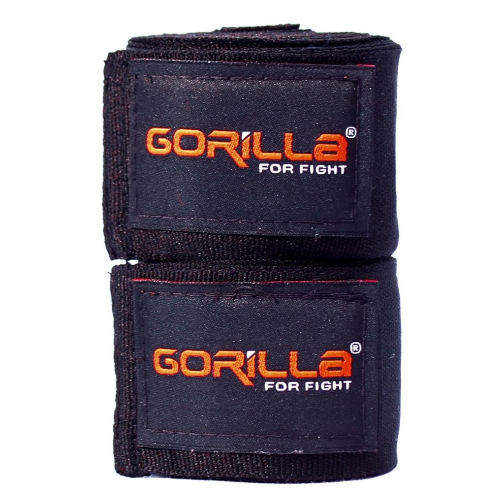 Imagem 4 do produto Kit Gorilla Muay-Thai Bandagem Elástica + Protetor Bucal - Adulto