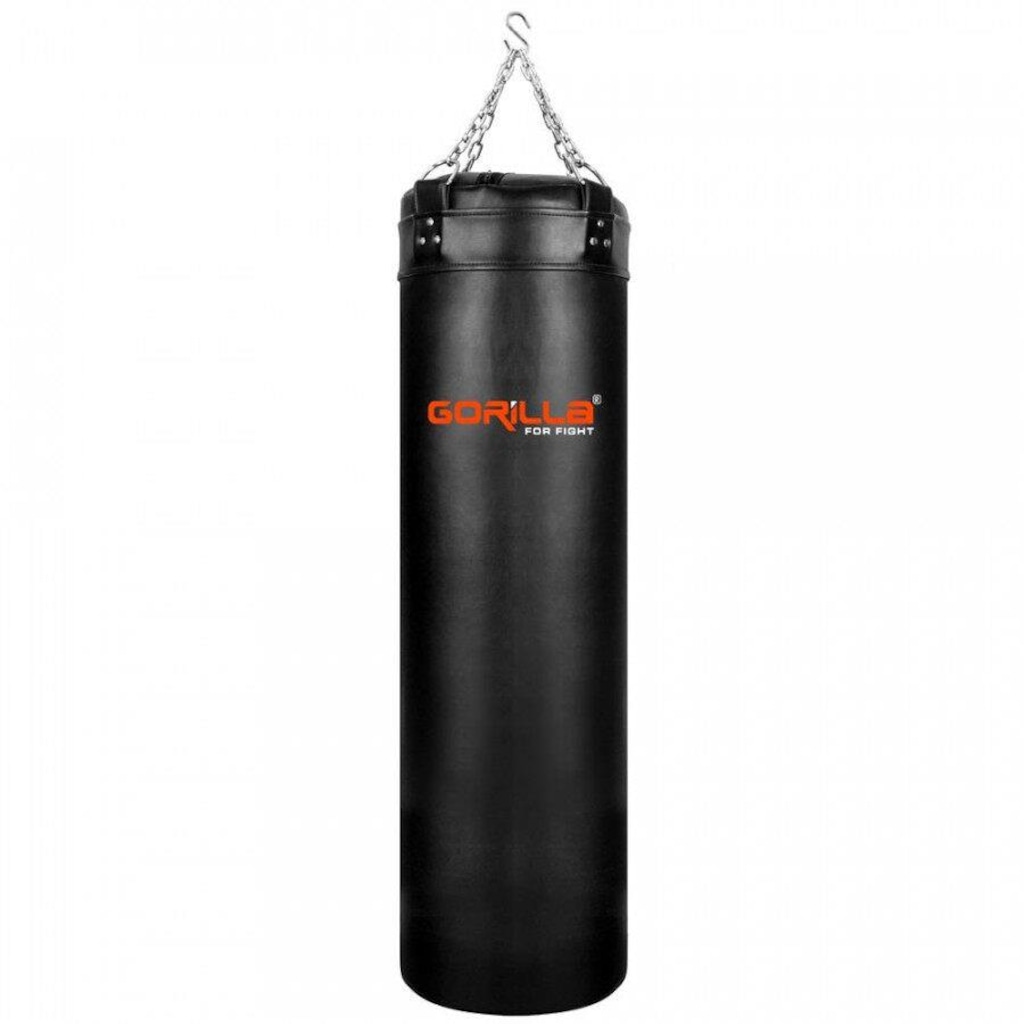 Imagem 2 do produto Kit Gorilla: Saco de Pancada - 160cm + Luvas + Suporte Parede