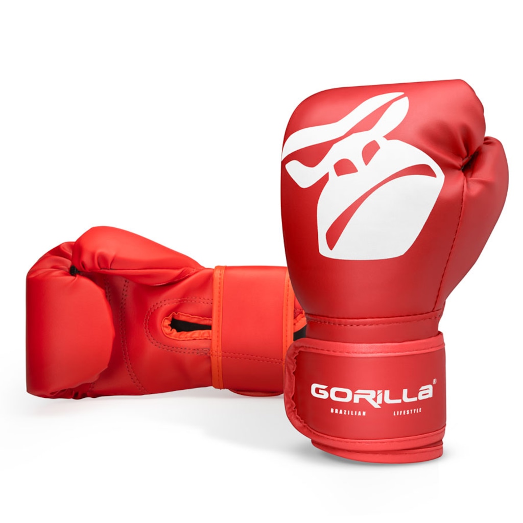 Imagem 2 do produto Luva de Boxe e Muay-Thai Gorilla 08 Oz - Infantil