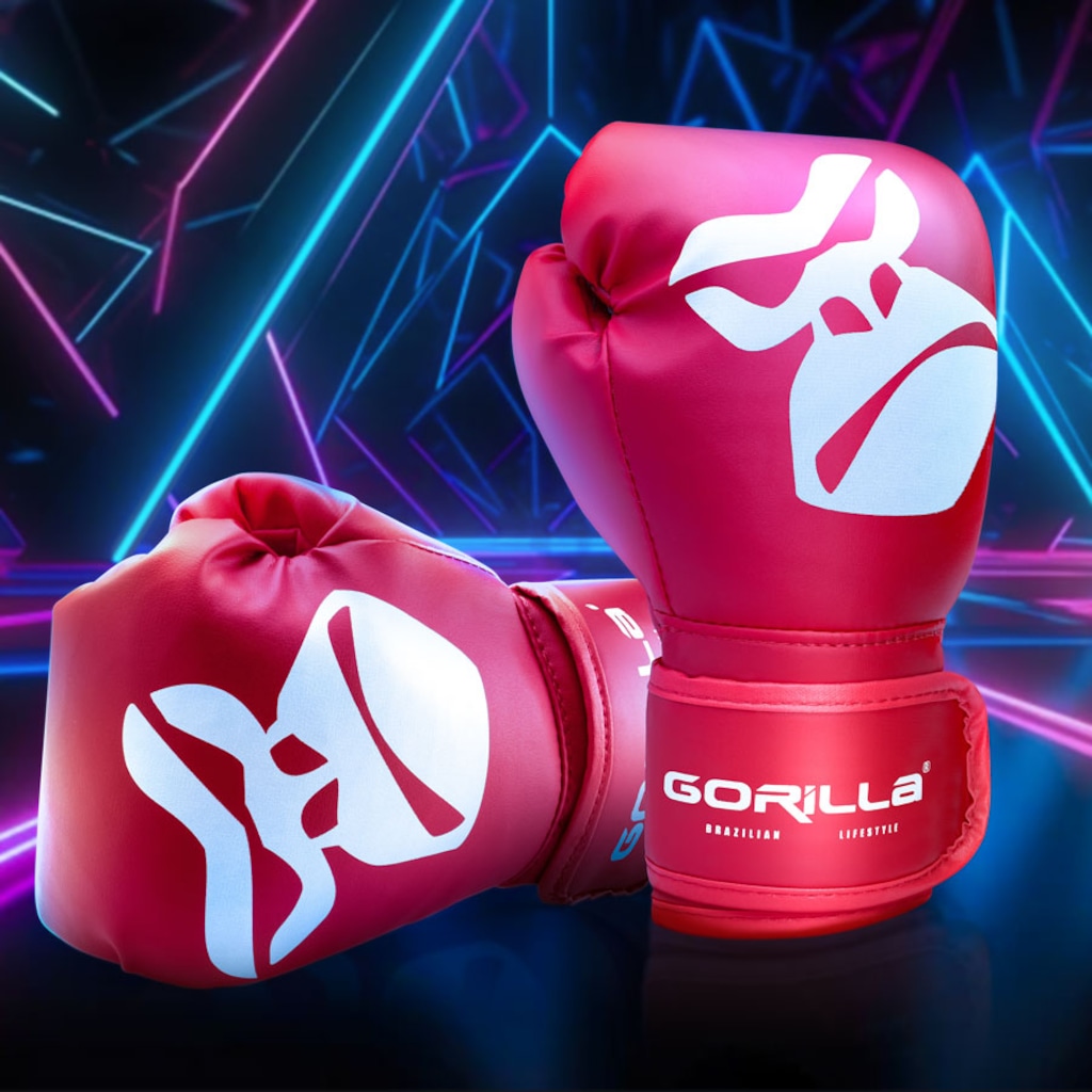 Imagem 4 do produto Luva de Boxe e Muay-Thai Gorilla 08 Oz - Infantil