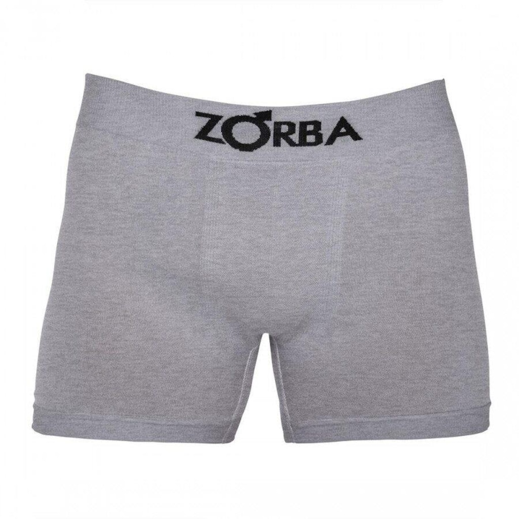 Imagem 2 do produto Kit Cuecas Boxer Zorba Algodão Sem Costura - 6 Unidades - Masculina