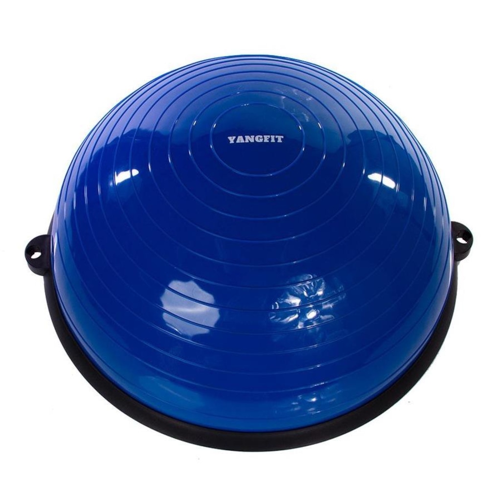Imagem 2 do produto Meia Bola Bosu Yangfit com Alças de Extensão e Bomba de Ar