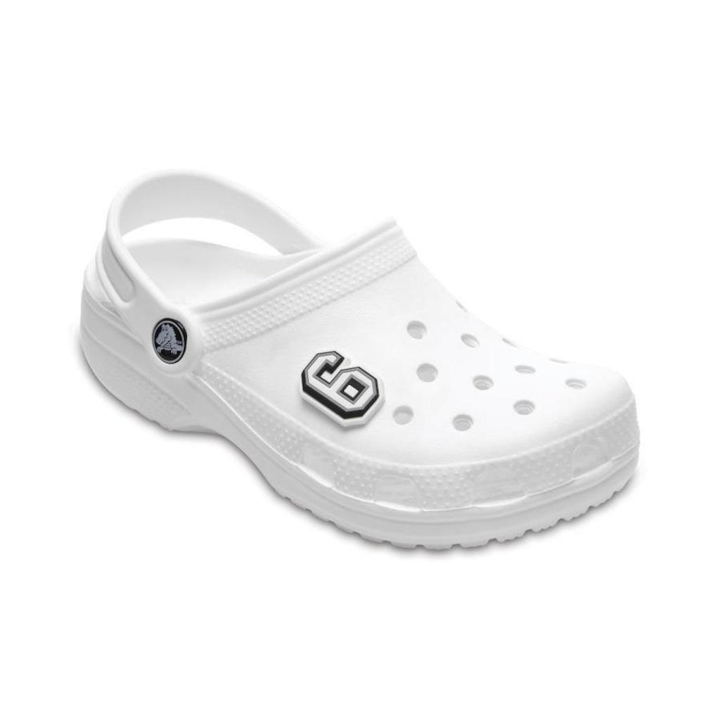 Imagem 2 do produto Jibbitz Crocs B&W Number 6