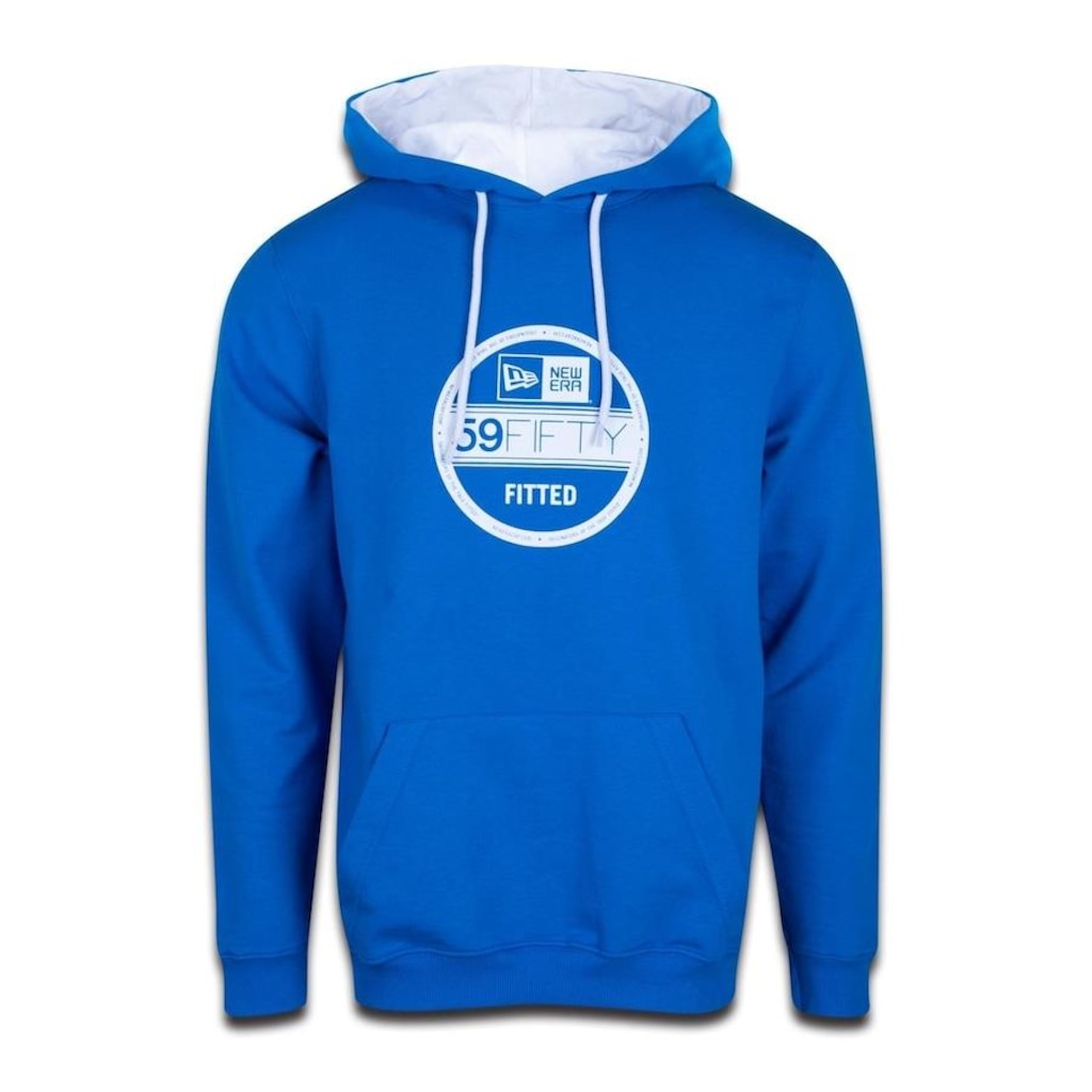 Imagem 1 do produto Blusão de Moletom Canguru Fechado New Era Ne Brasil - Masculino