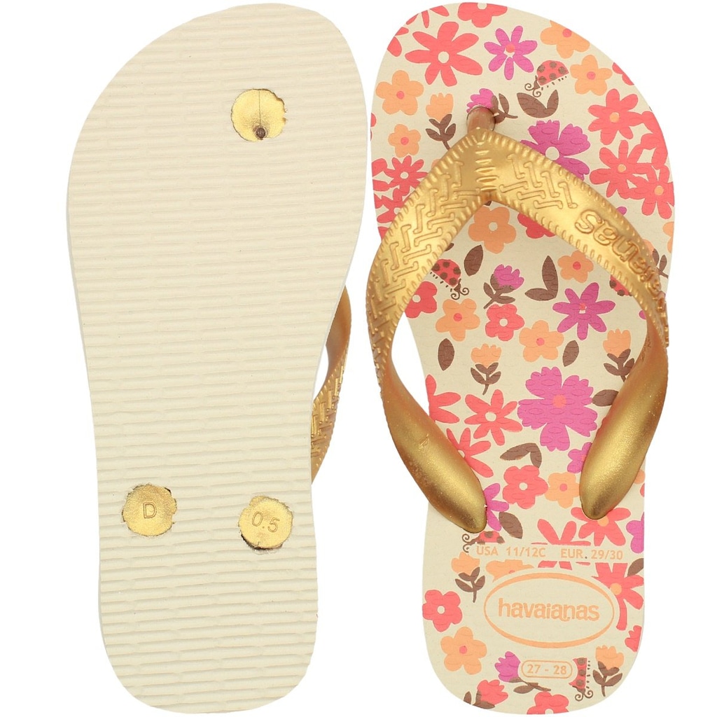 Imagem 3 do produto Chinelo Havaianas Kids Flores - Infantil