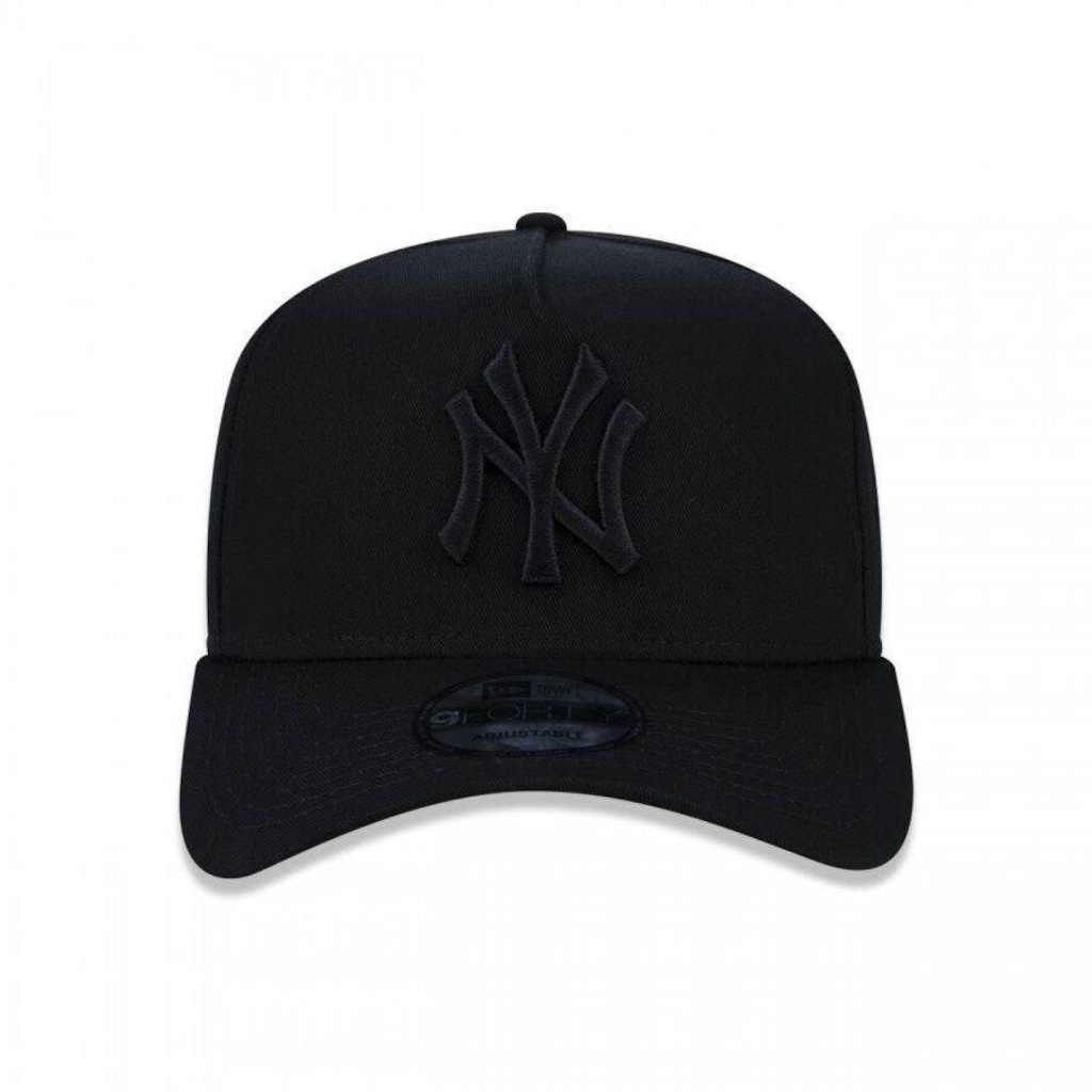 Imagem 2 do produto Boné Aba Curva New Era 9Forty A-Frame Ajustável MLB New York Yankees Basic - Snapback - Adulto