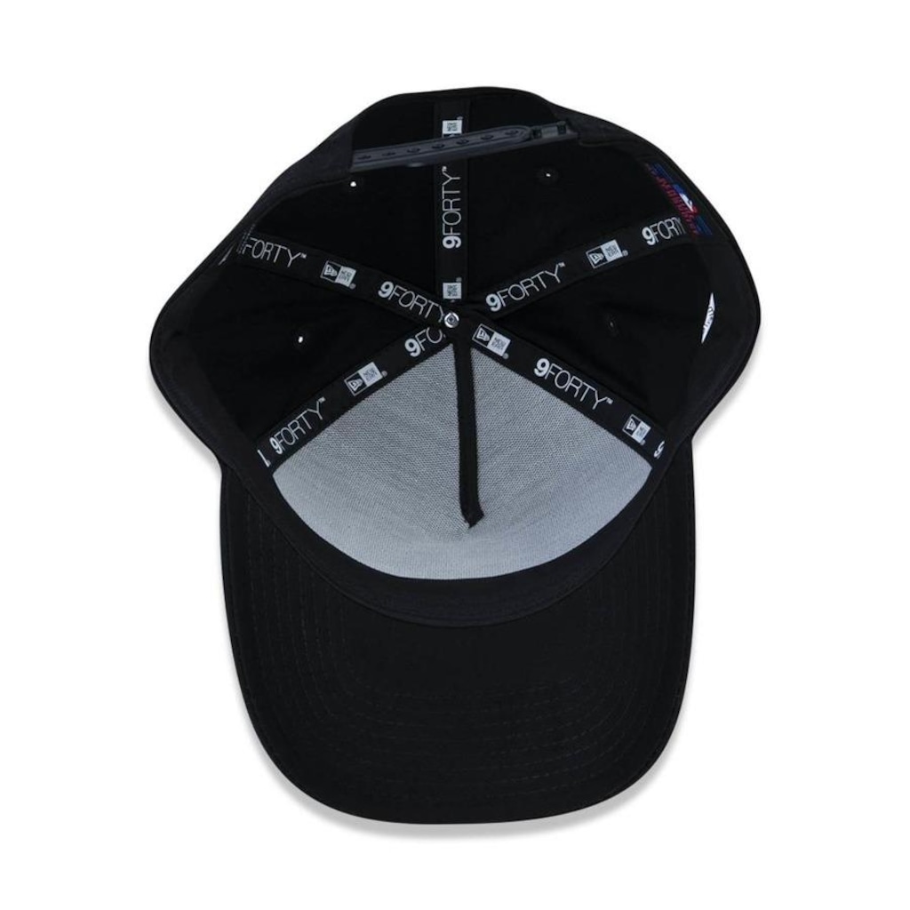 Imagem 5 do produto Boné Aba Curva New Era 9Forty A-Frame Ajustável MLB New York Yankees Basic - Snapback - Adulto