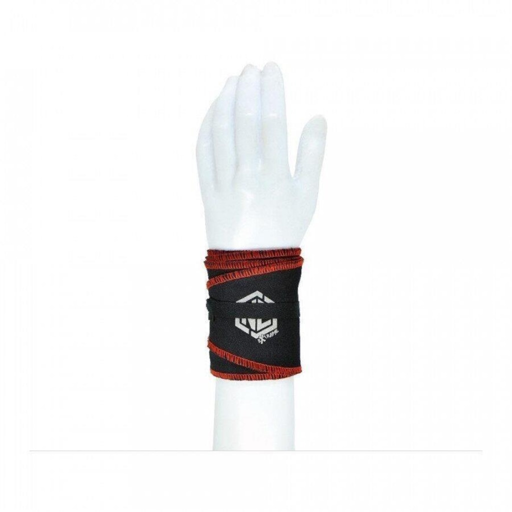 Imagem 3 do produto Munhequeira Wrist Wrap NC Extreme CrossTraining - Par