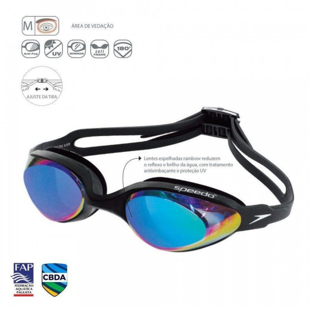 Imagem 2 do produto Óculos de Natação Speedo Hydrovision - Adulto