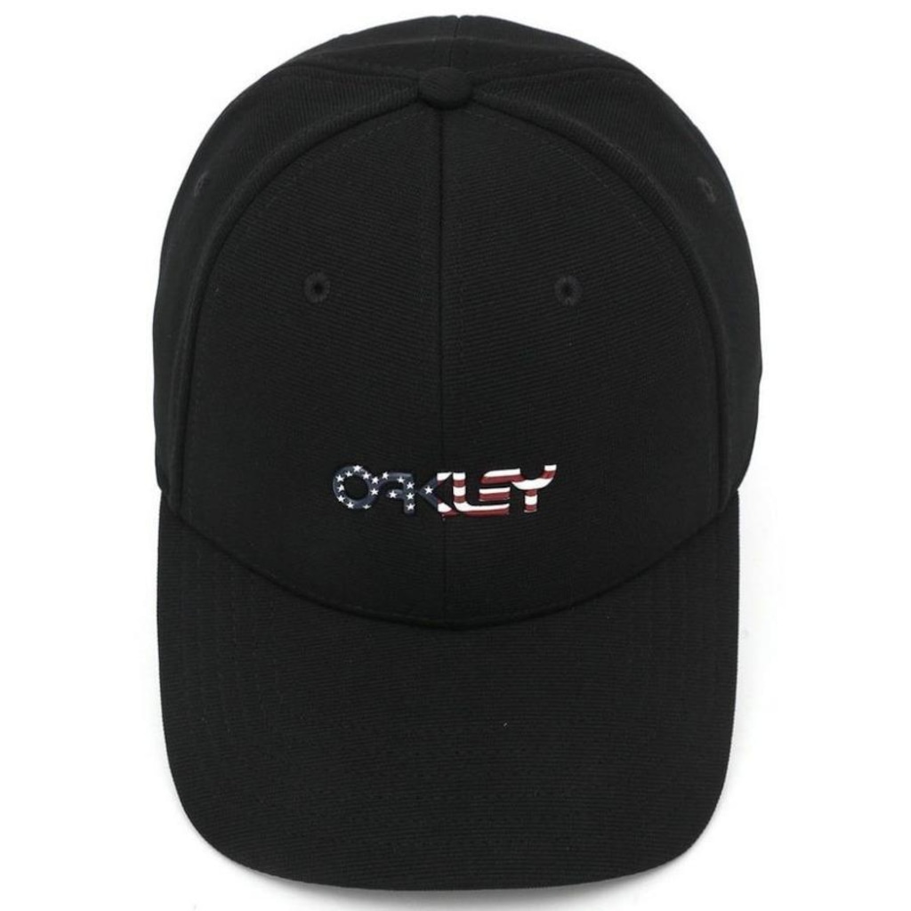 Imagem 3 do produto Boné Aba Curva Oakley 6 Panel Stretch Oakley Metallic - Fechado - Adulto