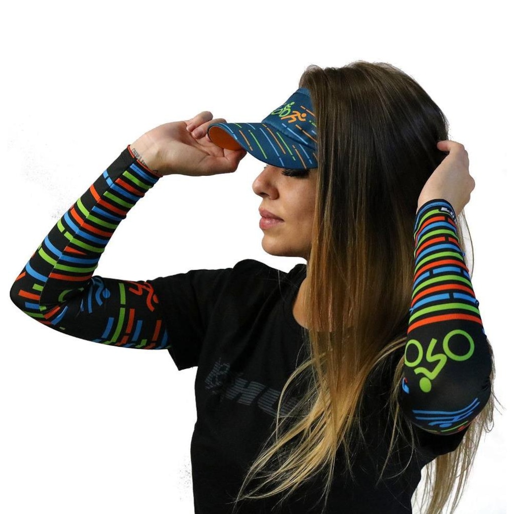Imagem 2 do produto Manguito Hupi Triathlon Proteção UV50+ - Adulto