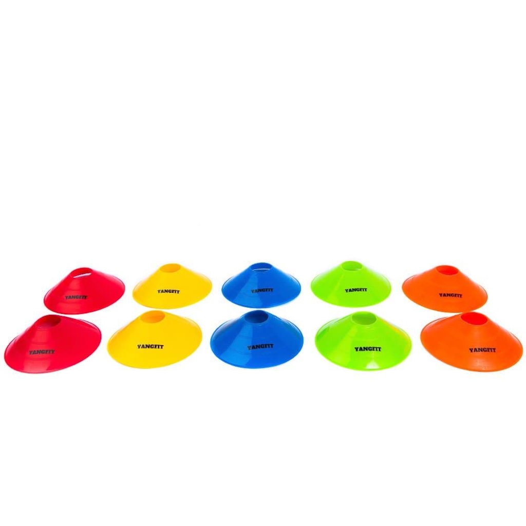 Imagem 3 do produto Kit Funcional YangFit com Escada de Agilidade + Cones -10 Unidades + Barreira - 5 Unidades + Chapéu Chinês - 10 Unidades