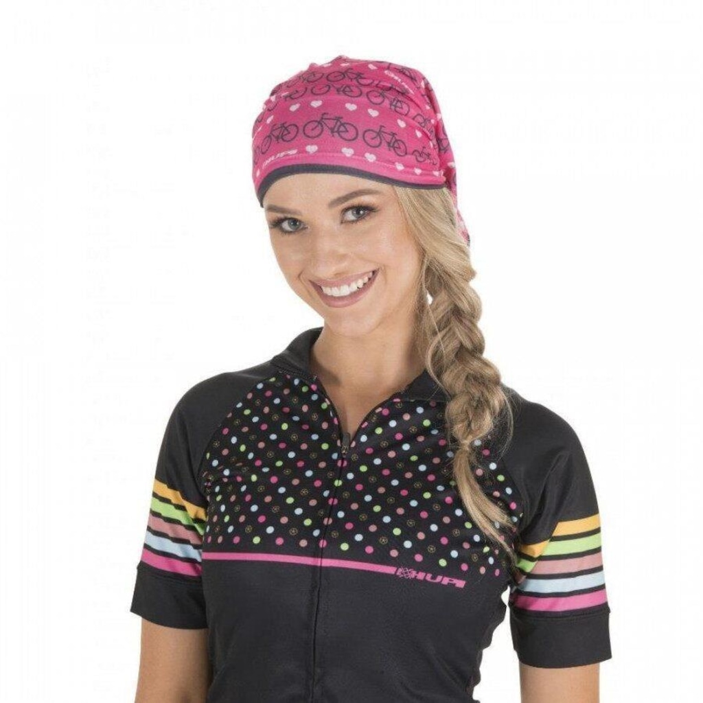 Imagem 3 do produto Bandana Hupi Trento Formato Tubular para Corrida e Ciclismo - Adulto