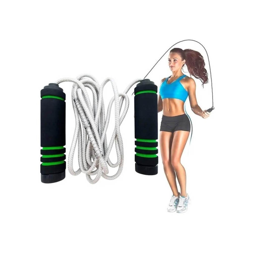 Imagem 2 do produto Corda de Pular MBFit Ajustável Funcional Jump Rope