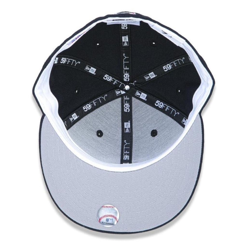 Imagem 5 do produto Boné Aba Reta New Era 59fifty MLB Minnesota Twins Game Cap - Fechado - Adulto